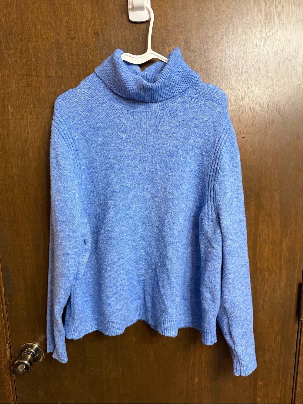 a new day Periwinkle Blue Turtleneck Sweater